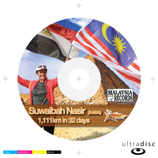 Official CD Lable untuk : A Story of 1,111km in 32 Days